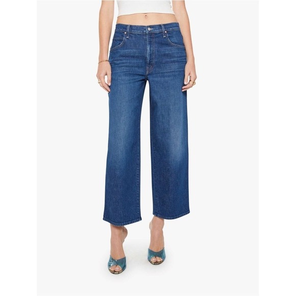 MOTHER Denim - Mother Superior The Delinquent Ankle Jeans Women 28 NWT Wide Leg Made In Shade